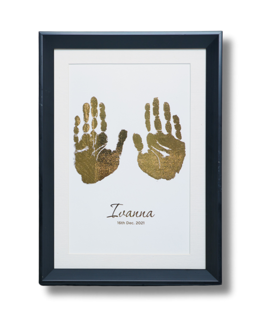 Kids Golden Imprints - White Background