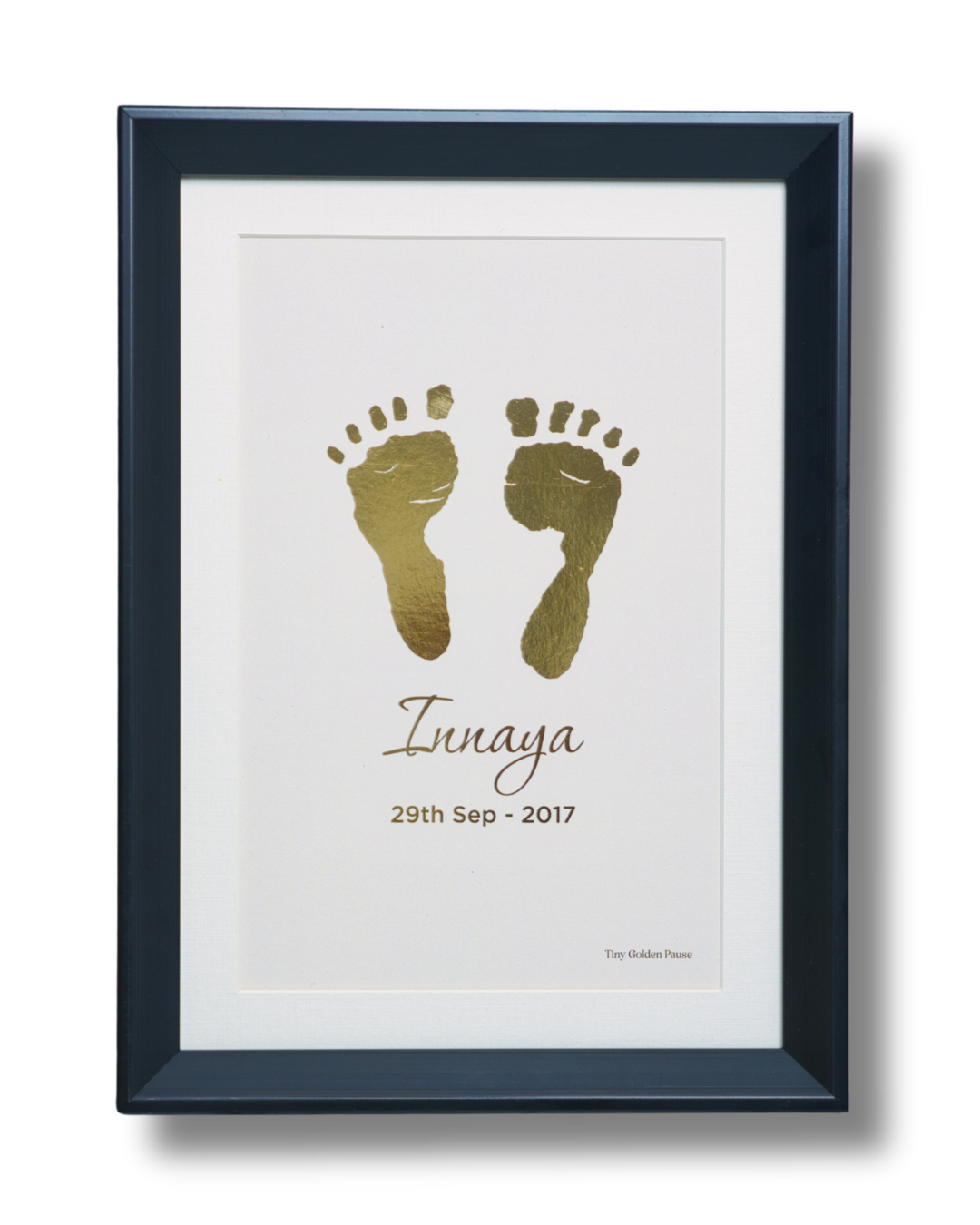 Kids Golden Imprints - Peach Background